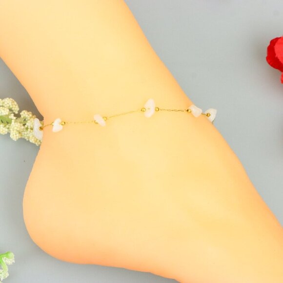 Handmade Anklet – A Stylish Choice for Women, Thoughtful Gift Idea, EVCH1070 - Picture 3 of 11